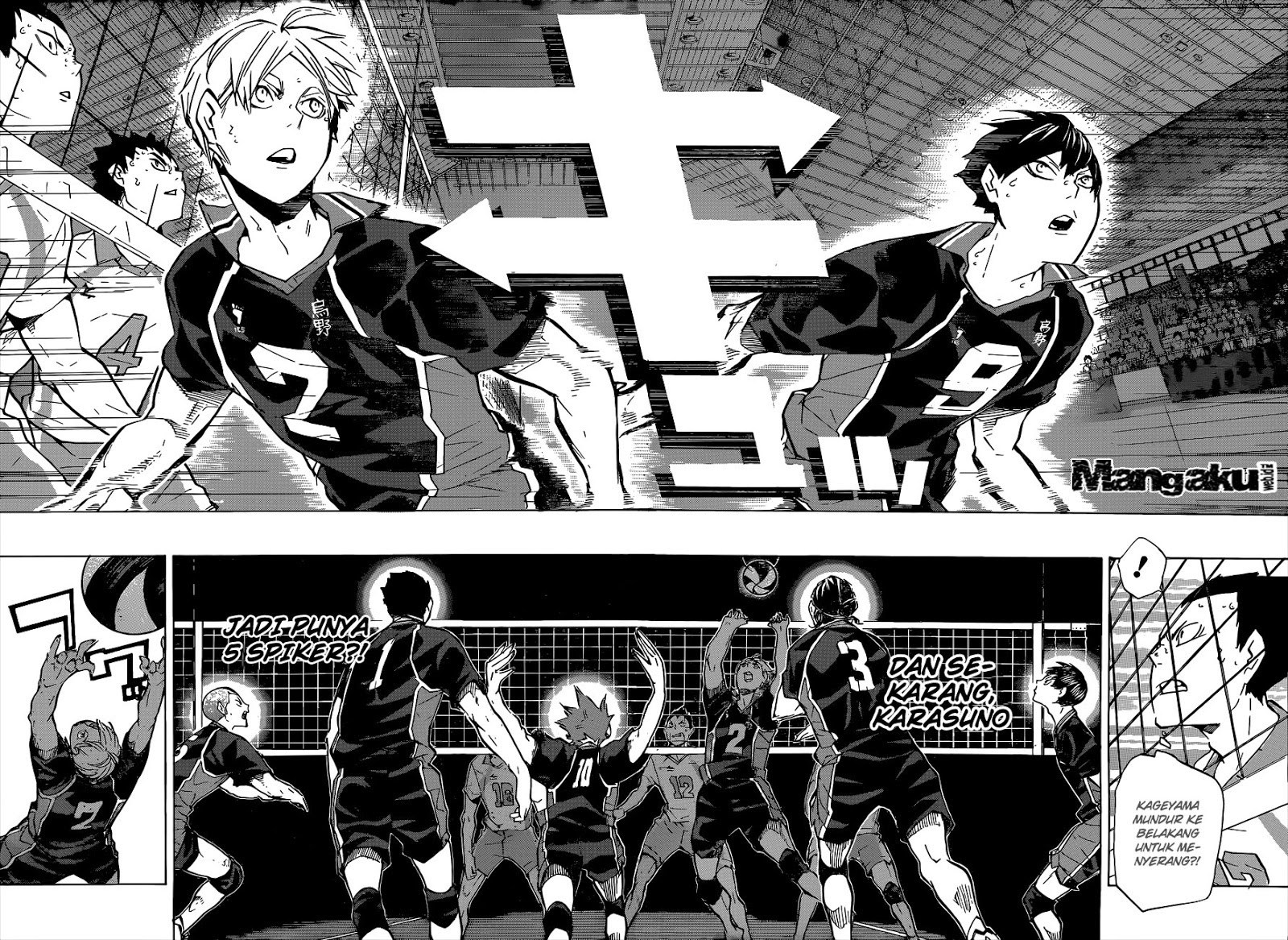 Haikyuu!! Chapter 134 Gambar 16