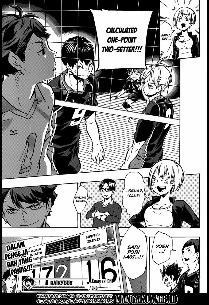 Haikyuu!! Chapter 134 Gambar 18