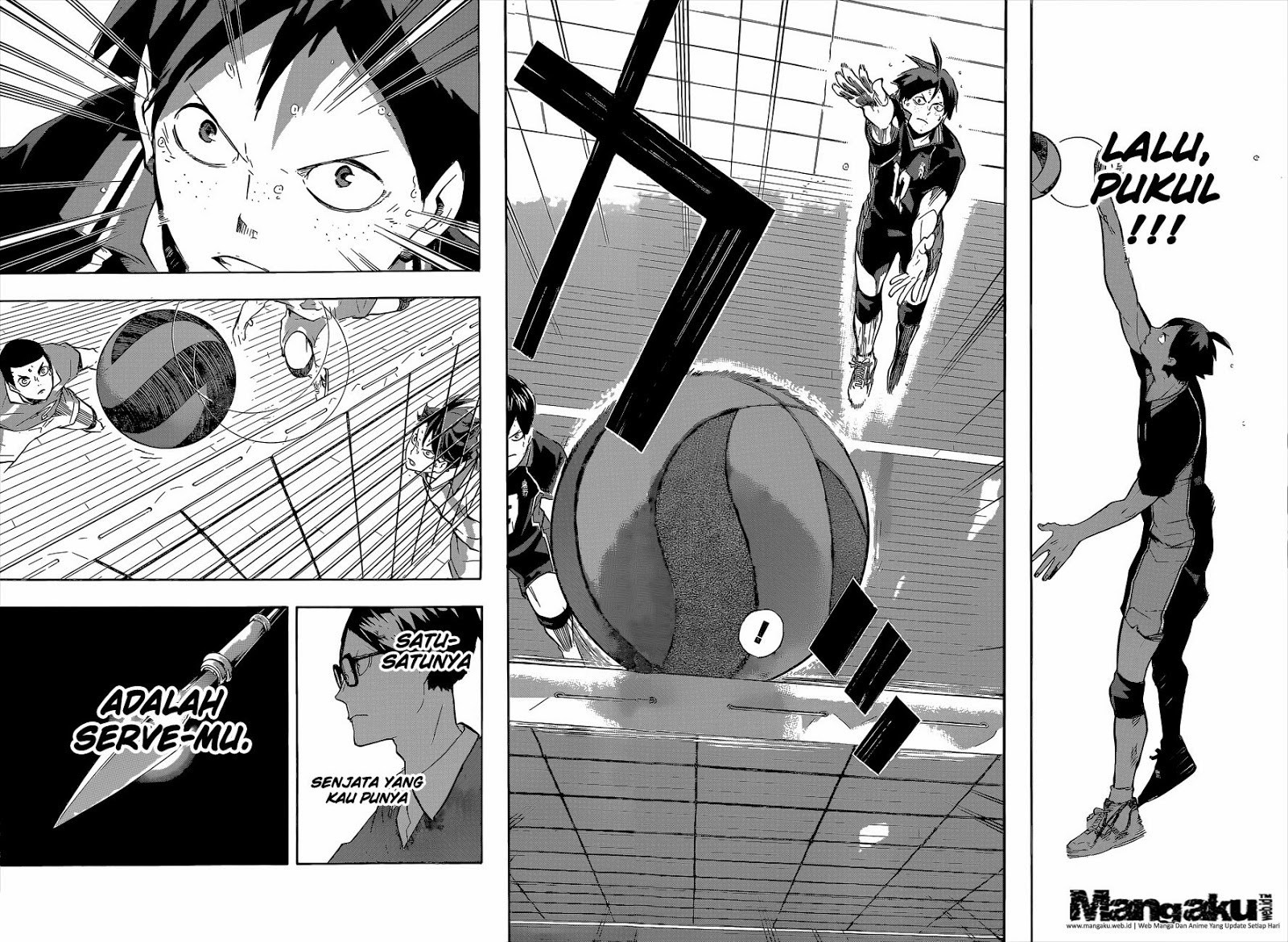 Haikyuu!! Chapter 137 Gambar 16
