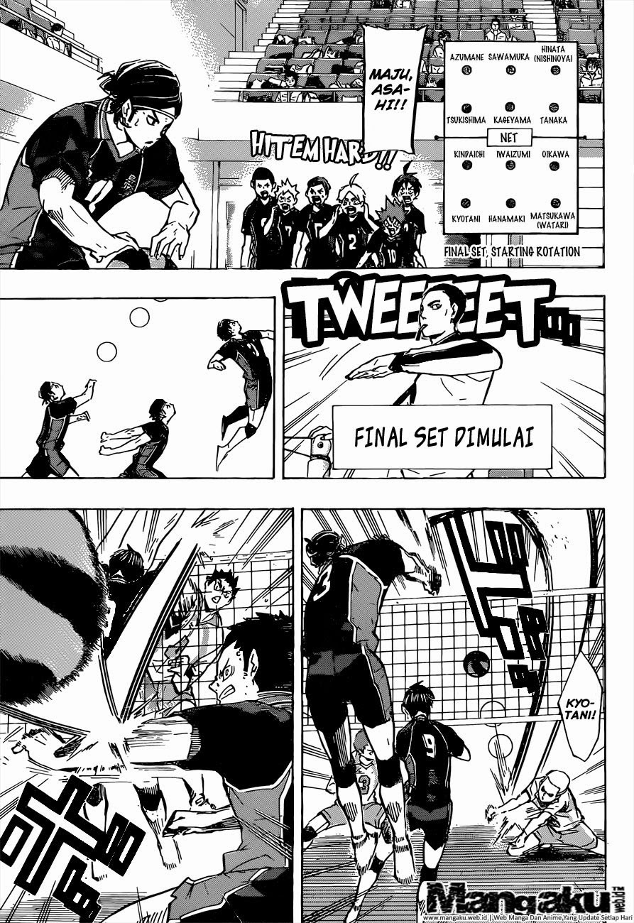 Haikyuu!! Chapter 140 Gambar 3