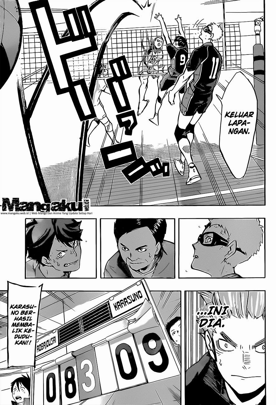 Haikyuu!! Chapter 140 Gambar 17
