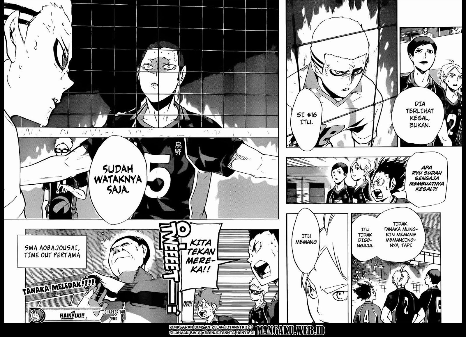Haikyuu!! Chapter 140 Gambar 18