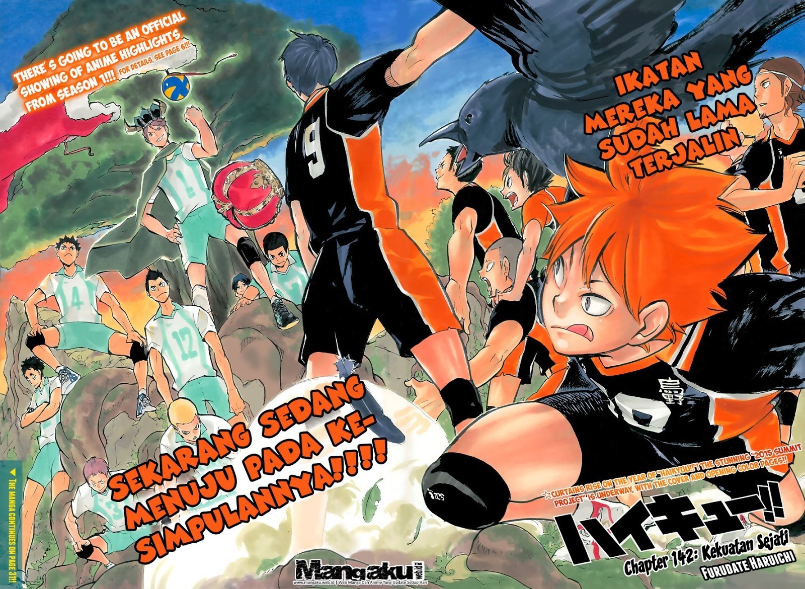Haikyuu!! Chapter 142 Gambar 4