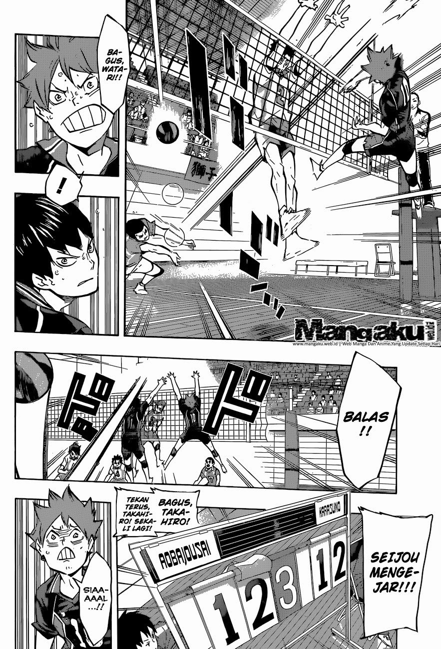 Haikyuu!! Chapter 142 Gambar 6