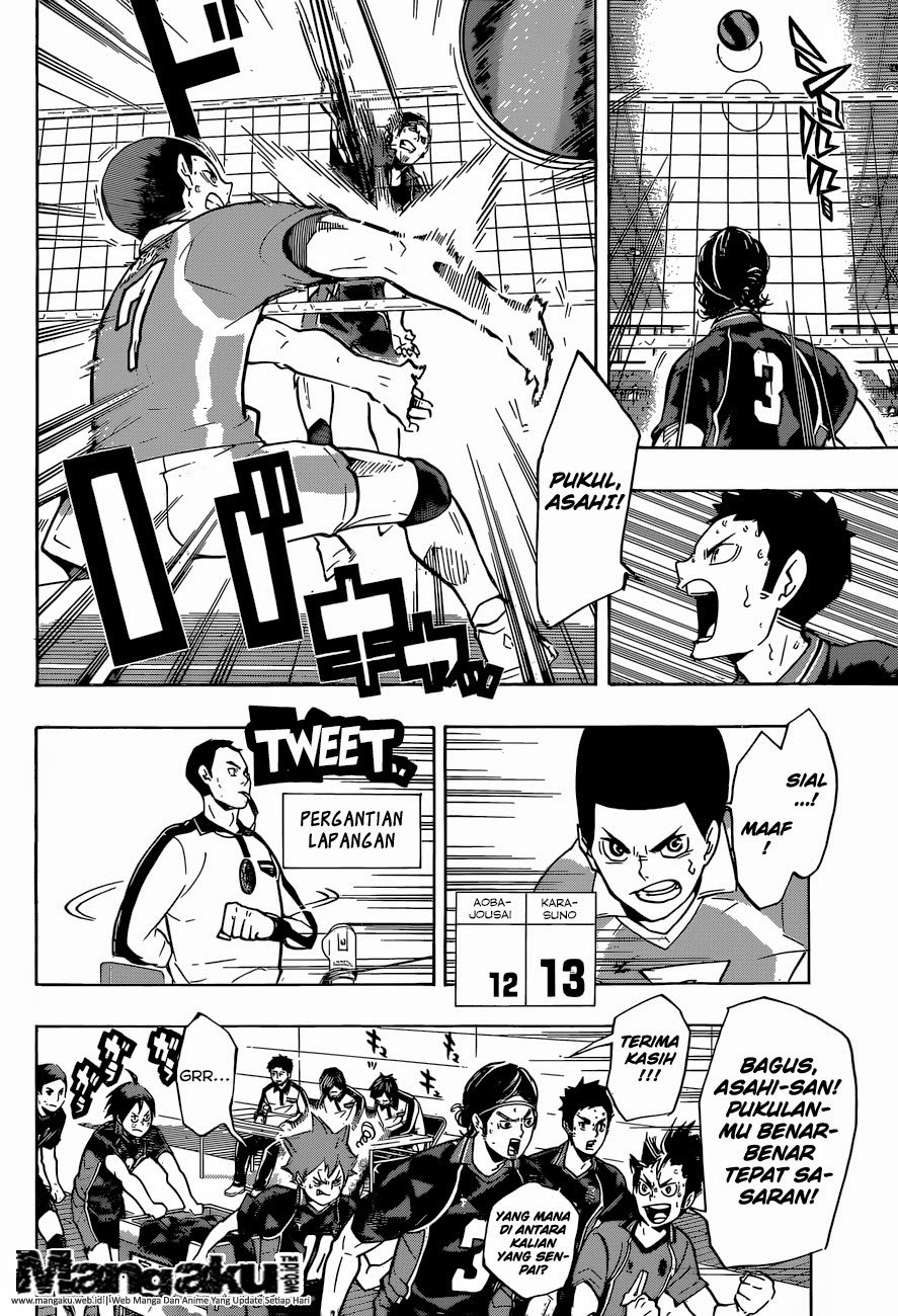 Haikyuu!! Chapter 142 Gambar 8