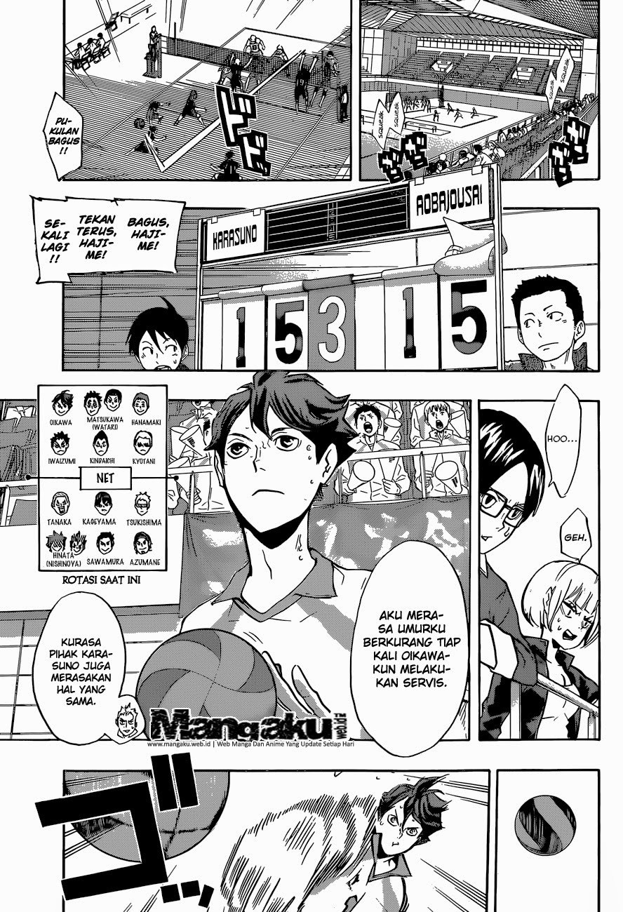 Haikyuu!! Chapter 142 Gambar 9