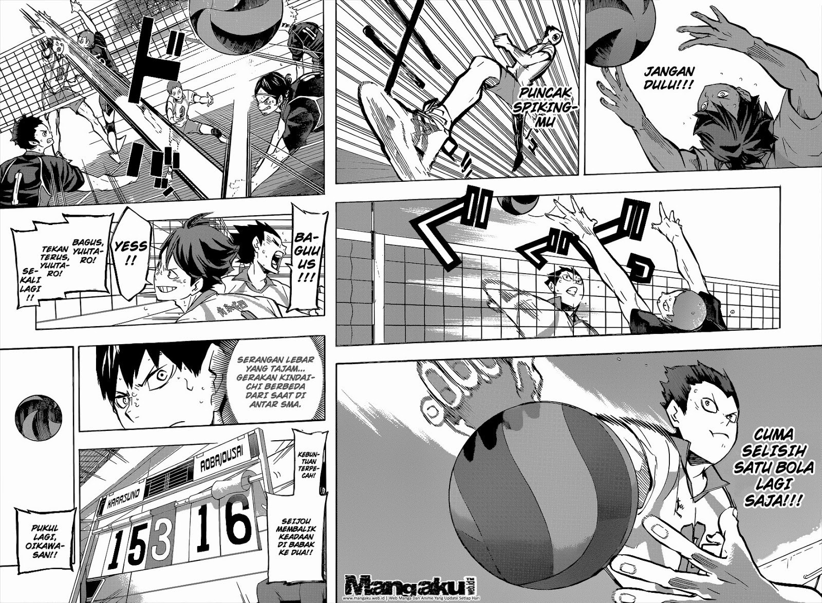 Haikyuu!! Chapter 142 Gambar 12