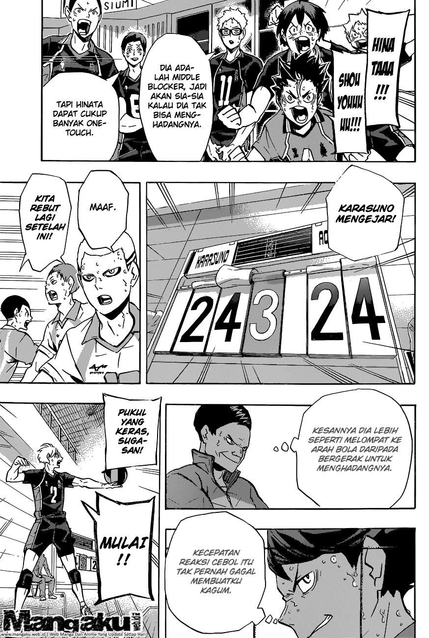 Haikyuu!! Chapter 145 Gambar 11