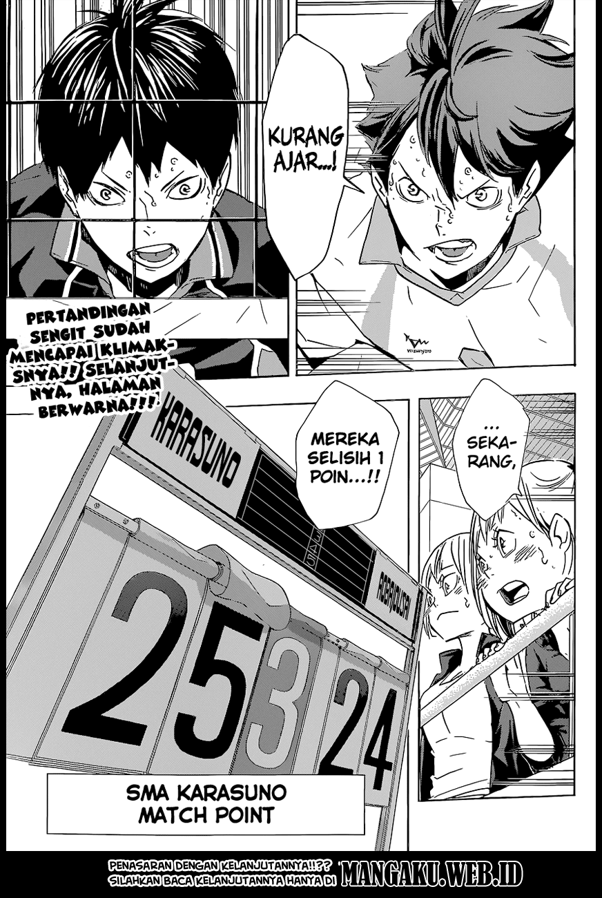 Haikyuu!! Chapter 145 Gambar 18