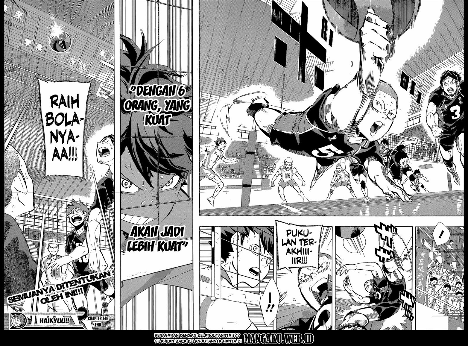 Haikyuu!! Chapter 146 Gambar 16