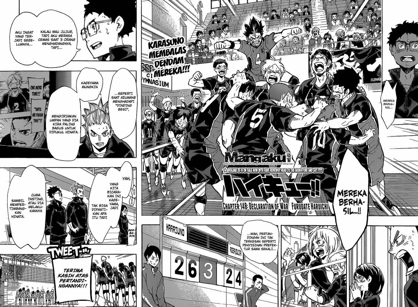 Haikyuu!! Chapter 148 Gambar 3