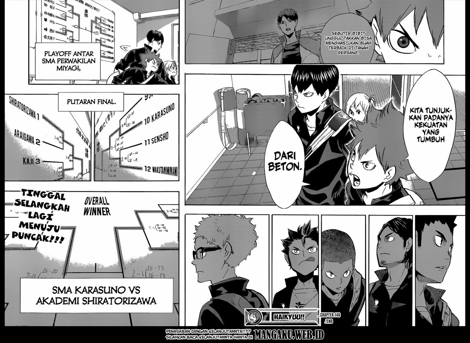 Haikyuu!! Chapter 148 Gambar 16