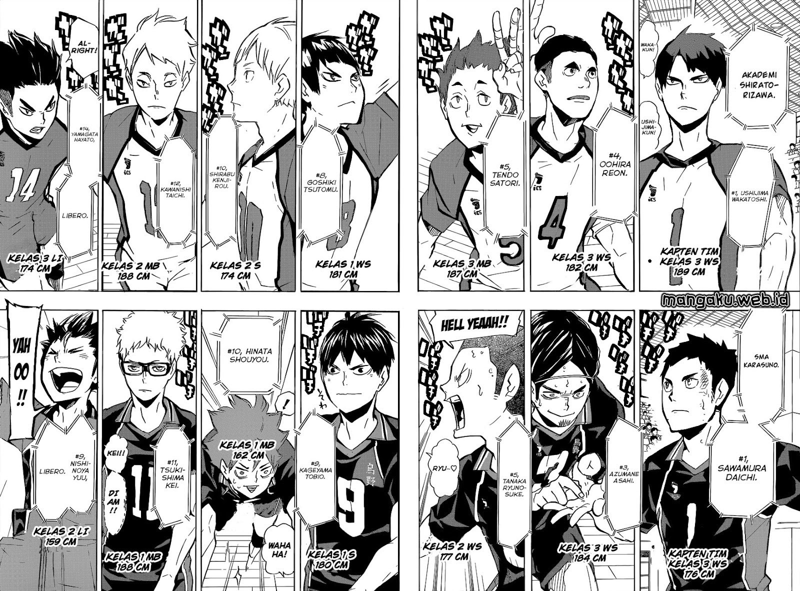 Haikyuu!! Chapter 151 Gambar 7