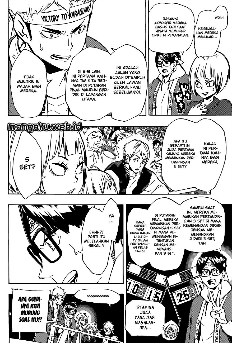 Haikyuu!! Chapter 151 Gambar 8