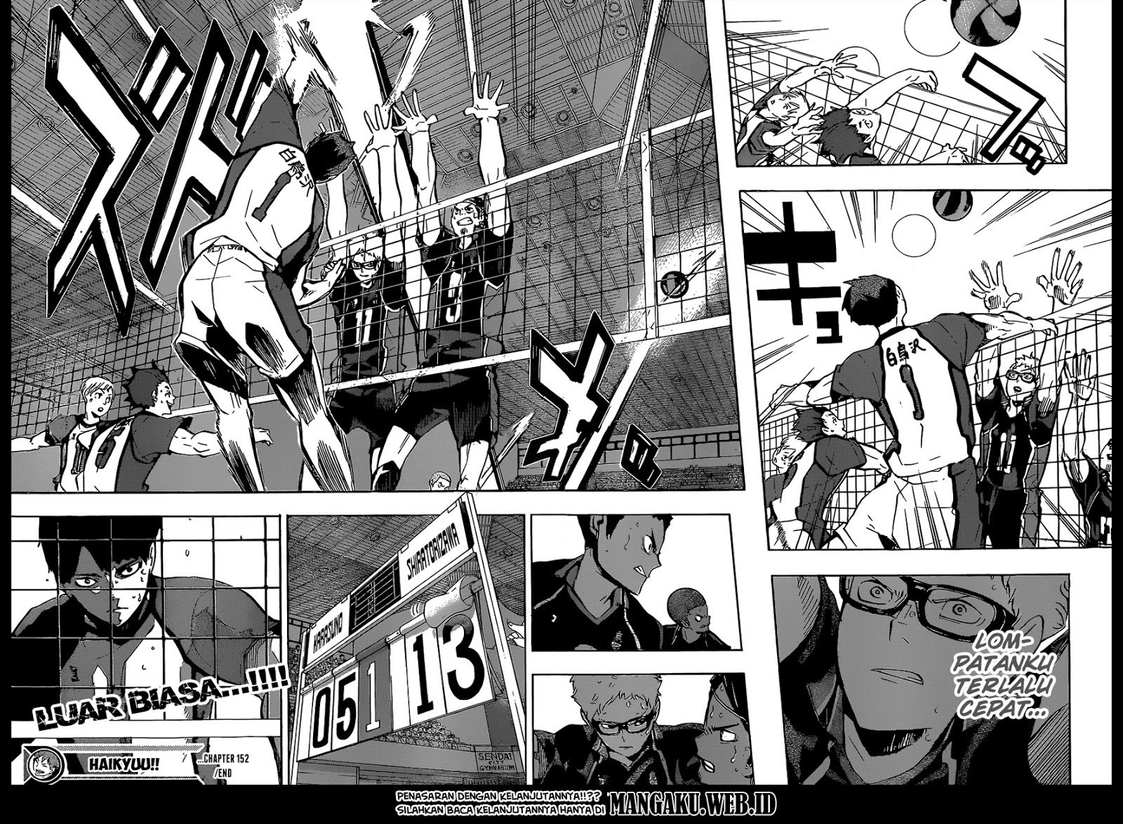 Haikyuu!! Chapter 152 Gambar 18
