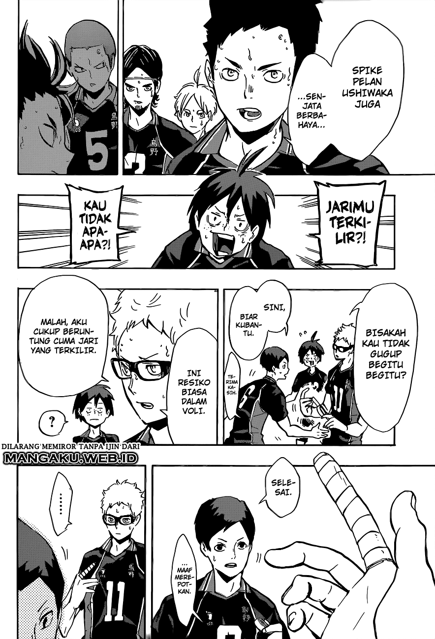 Haikyuu!! Chapter 153 Gambar 9