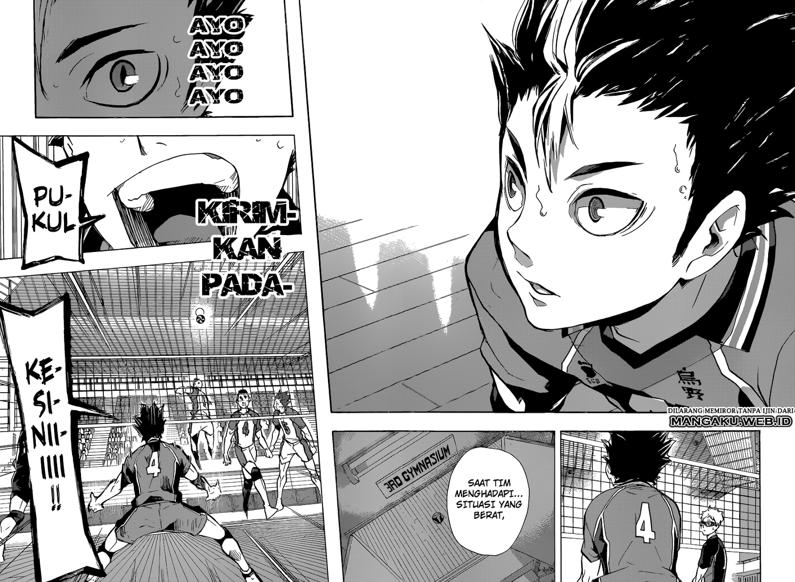 Haikyuu!! Chapter 153 Gambar 15