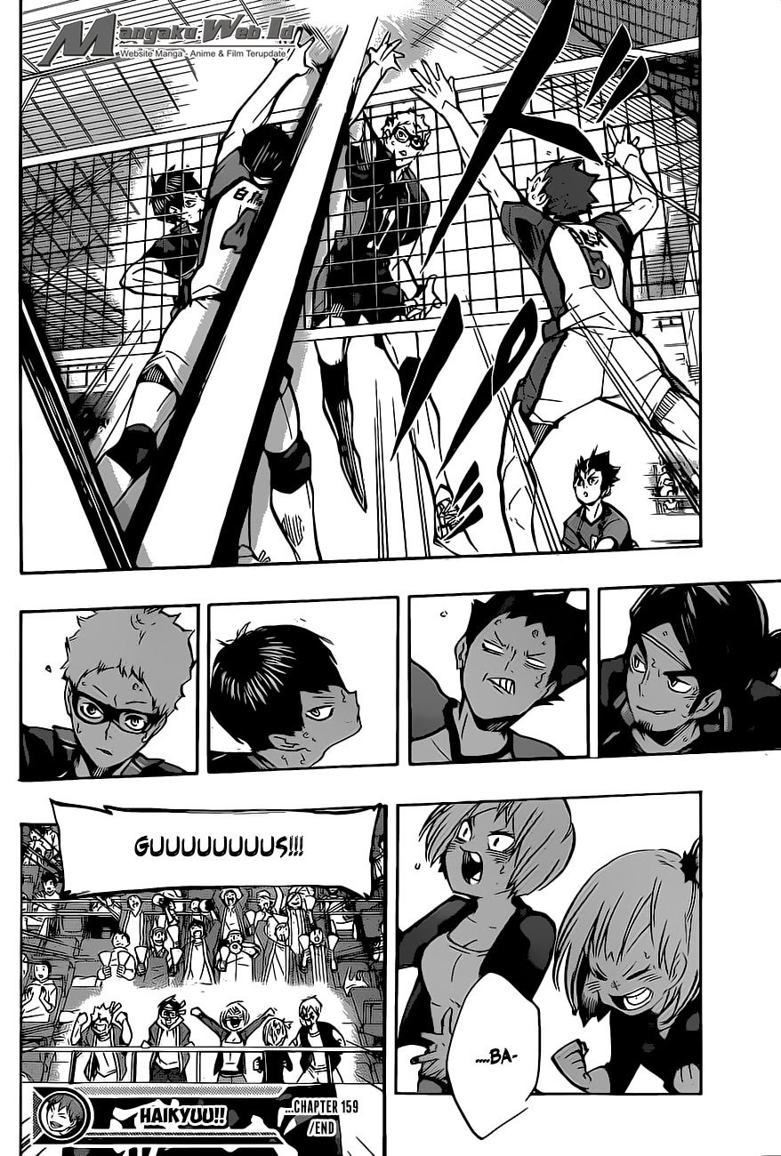 Haikyuu!! Chapter 159 Gambar 18