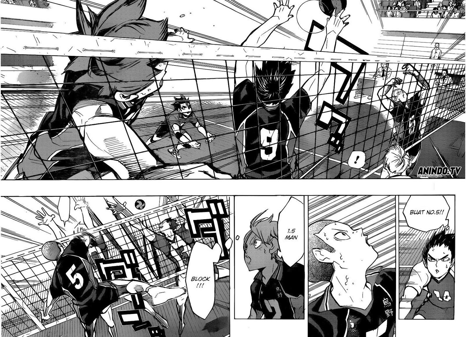 Haikyuu!! Chapter 161 Gambar 16