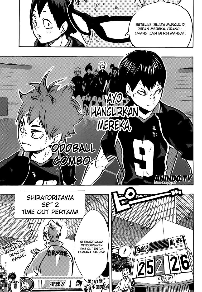 Haikyuu!! Chapter 161 Gambar 18