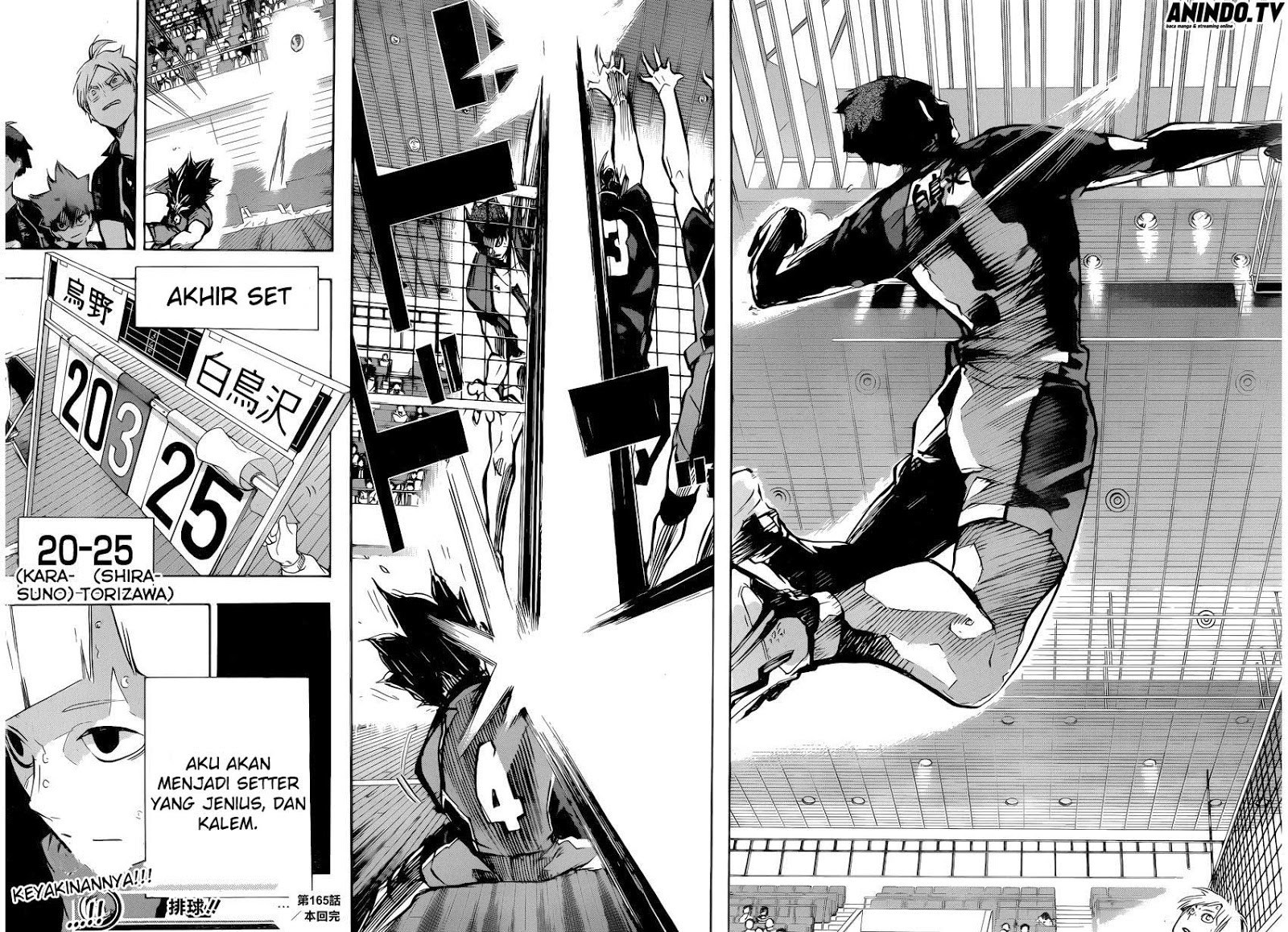 Haikyuu!! Chapter 165 Gambar 18