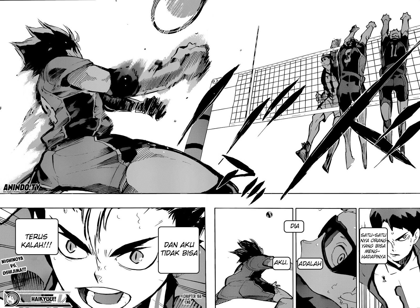 Haikyuu!! Chapter 166 Gambar 18