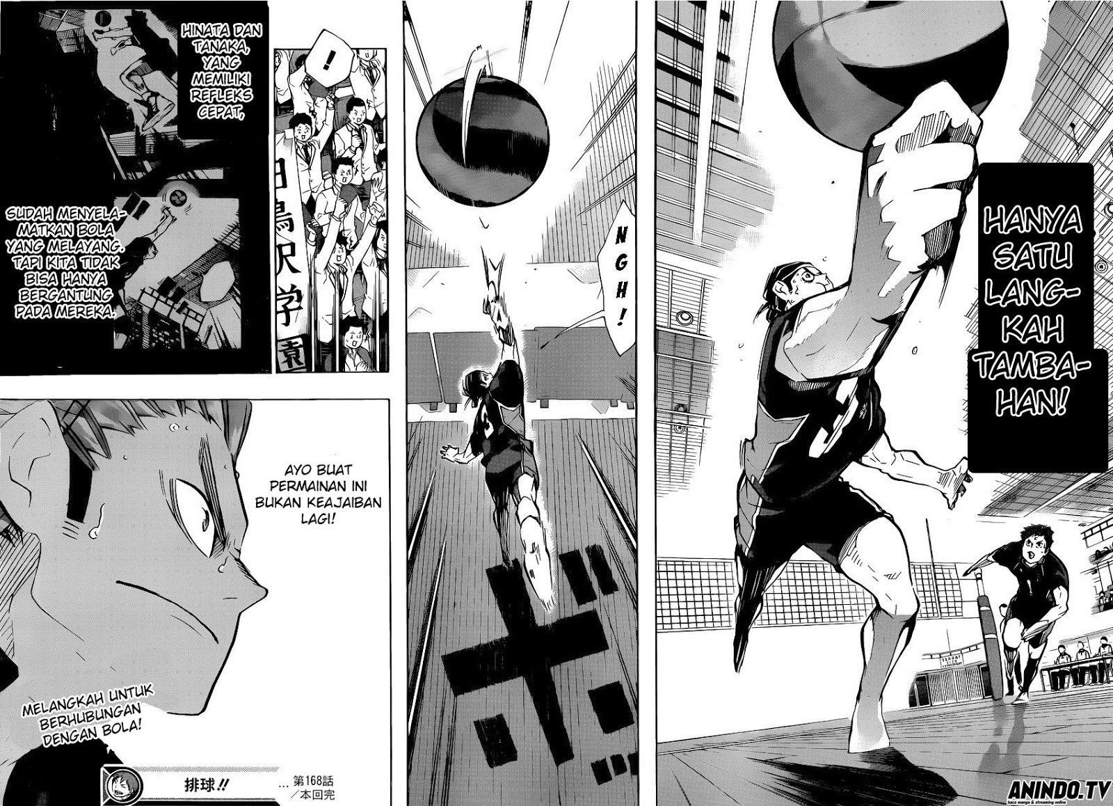 Haikyuu!! Chapter 168 Gambar 16