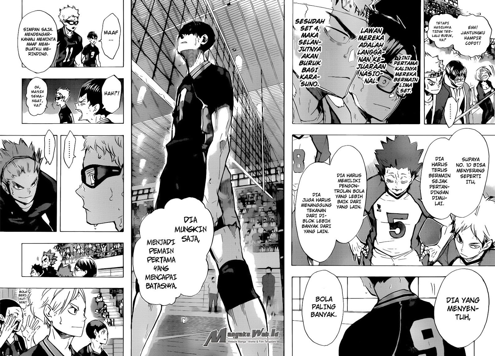 Haikyuu!! Chapter 172 Gambar 17