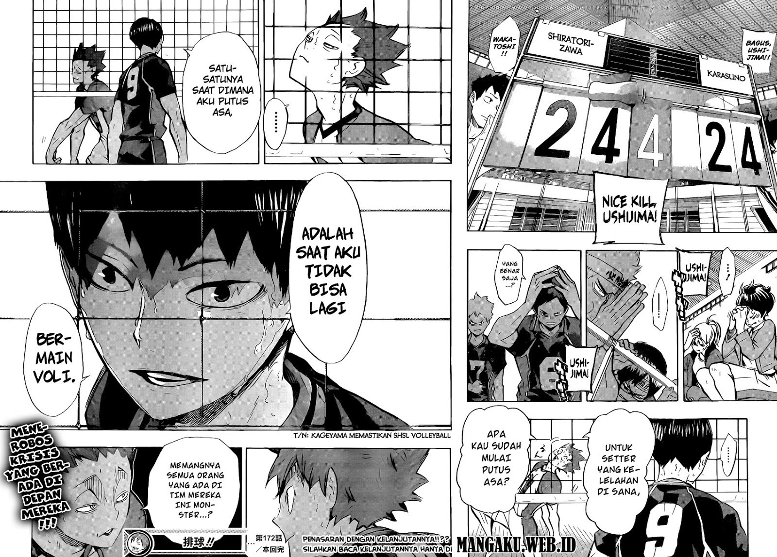 Haikyuu!! Chapter 172 Gambar 23