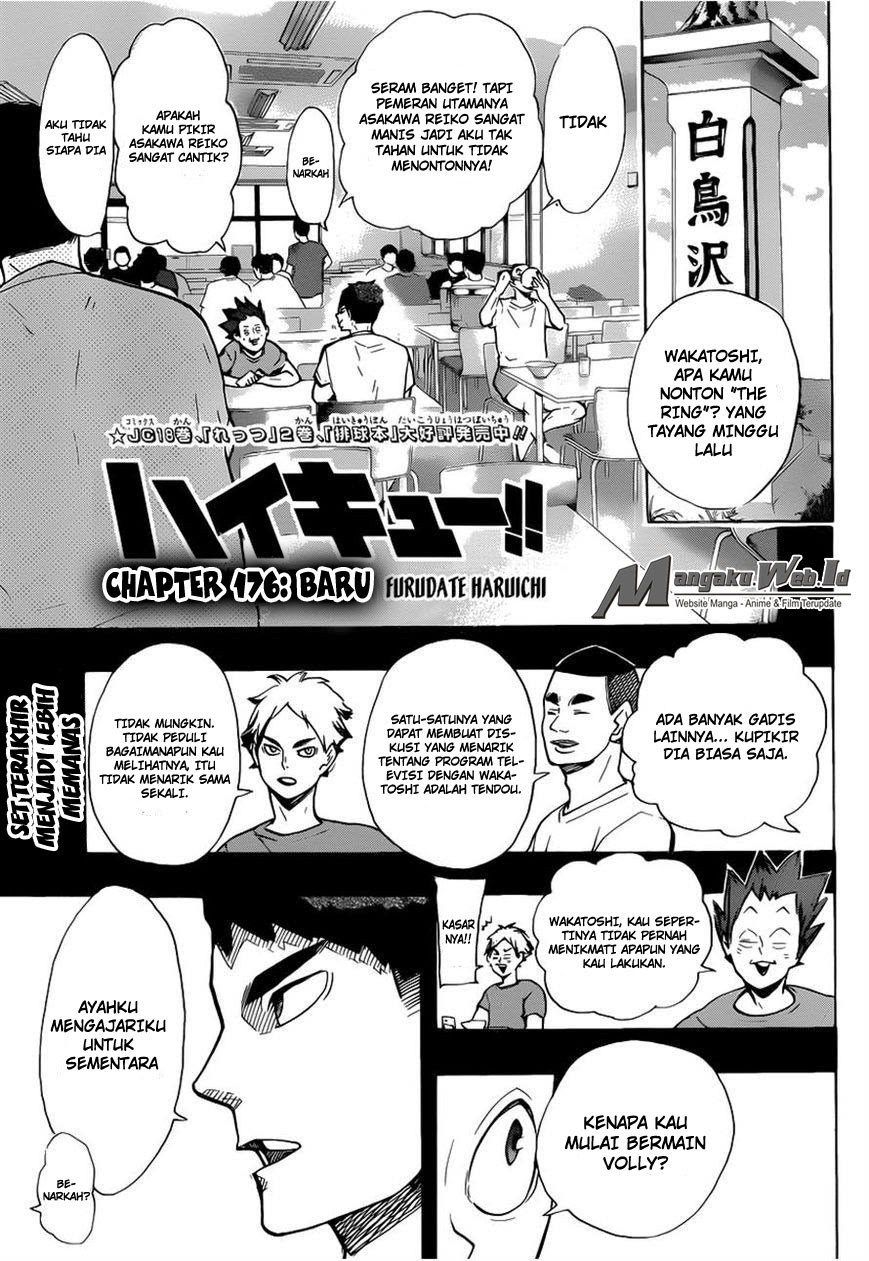 Haikyuu!! Chapter 176 Gambar 1