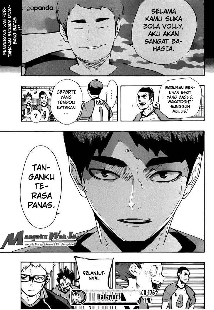 Haikyuu!! Chapter 176 Gambar 18