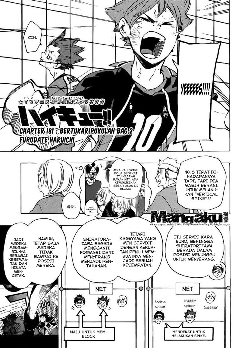 Haikyuu!! Chapter 181 Gambar 8