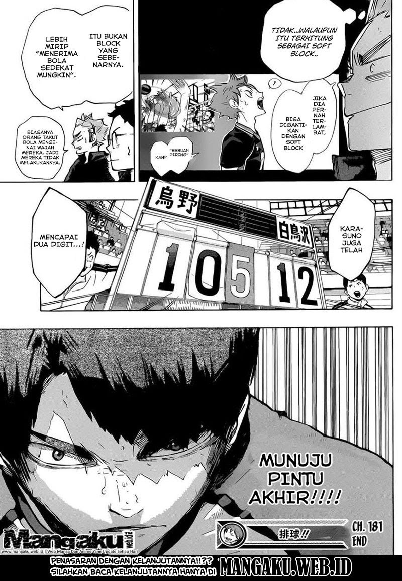 Haikyuu!! Chapter 181 Gambar 23