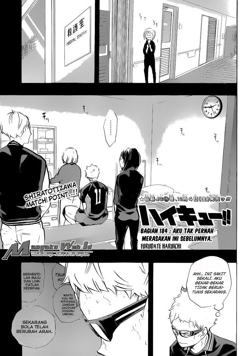 Haikyuu!! Chapter 184 Gambar 2