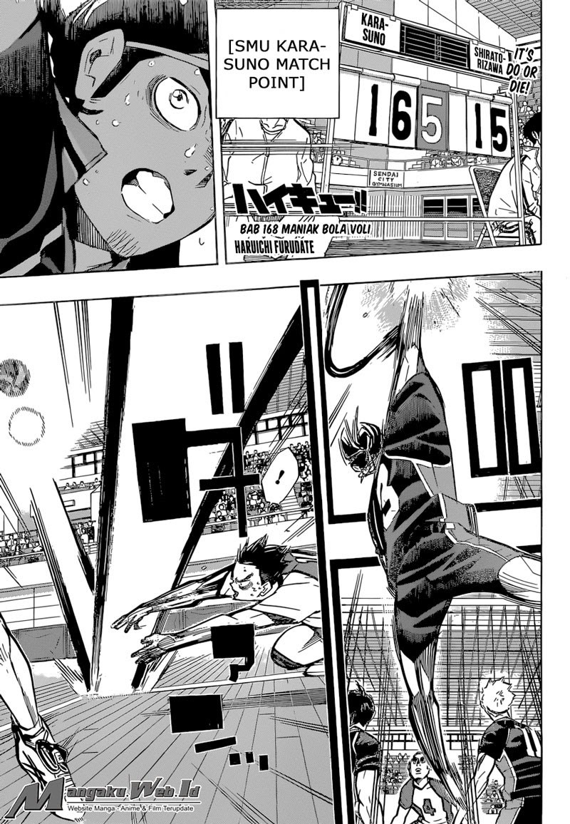 Haikyuu!! Chapter 186 Gambar 2