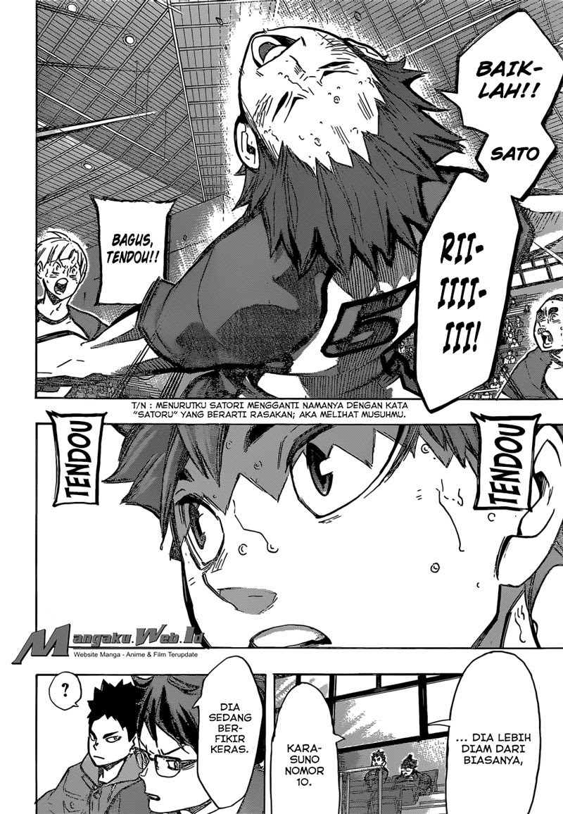 Haikyuu!! Chapter 186 Gambar 19