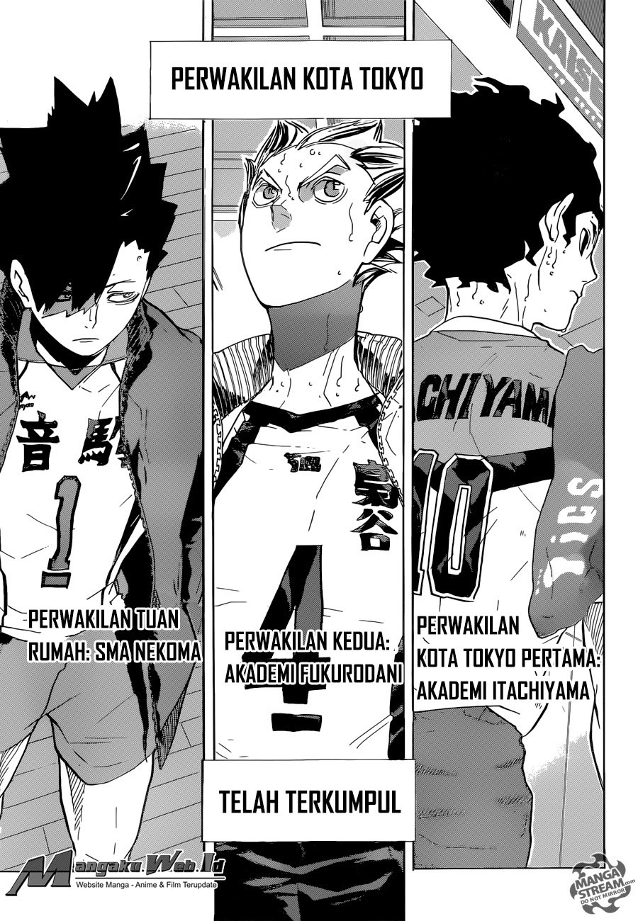 Haikyuu!! Chapter 206 Gambar 15
