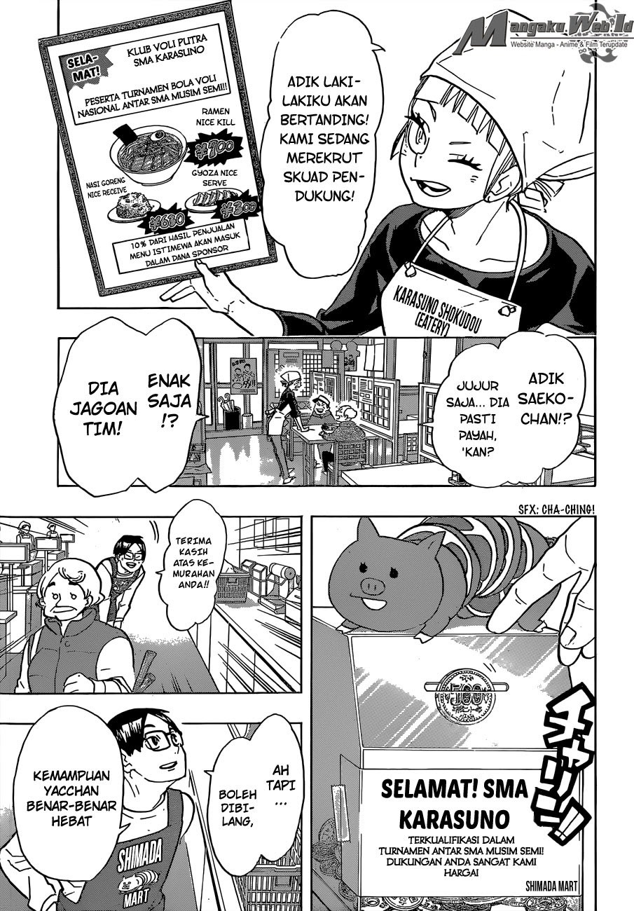 Haikyuu!! Chapter 207 Gambar 6