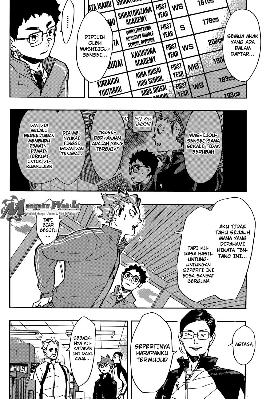 Haikyuu!! Chapter 209 Gambar 14