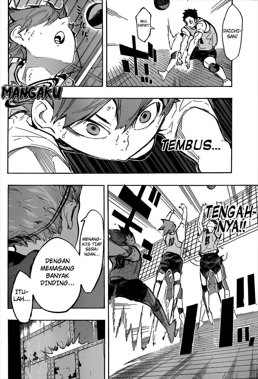 Haikyuu!! Chapter 222 Gambar 7