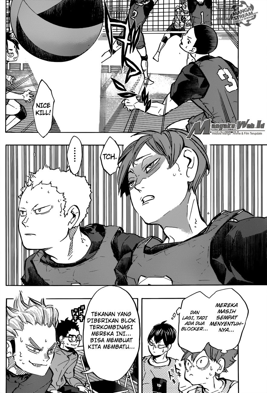 Haikyuu!! Chapter 222 Gambar 9