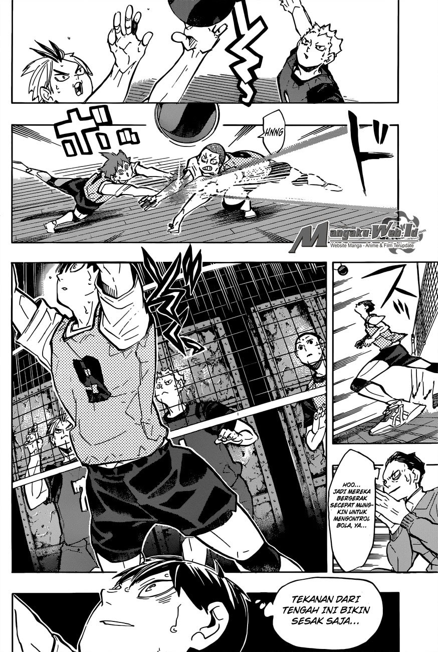 Haikyuu!! Chapter 222 Gambar 11