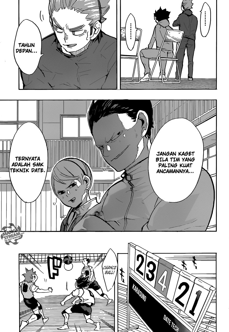 Haikyuu!! Chapter 225 Gambar 18