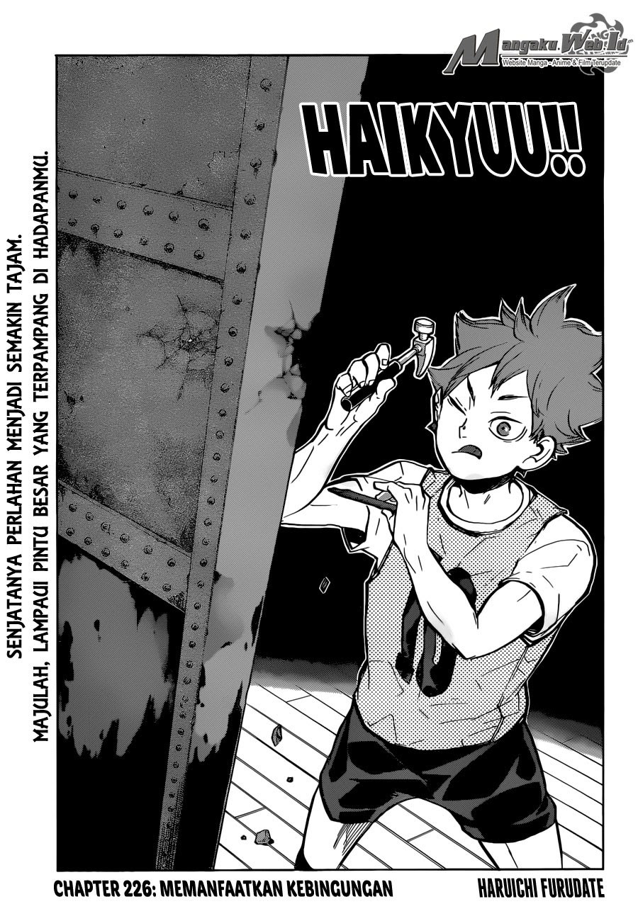 Haikyuu!! Chapter 226 Gambar 2
