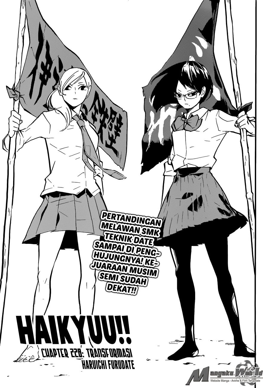 Haikyuu!! Chapter 228 Gambar 2