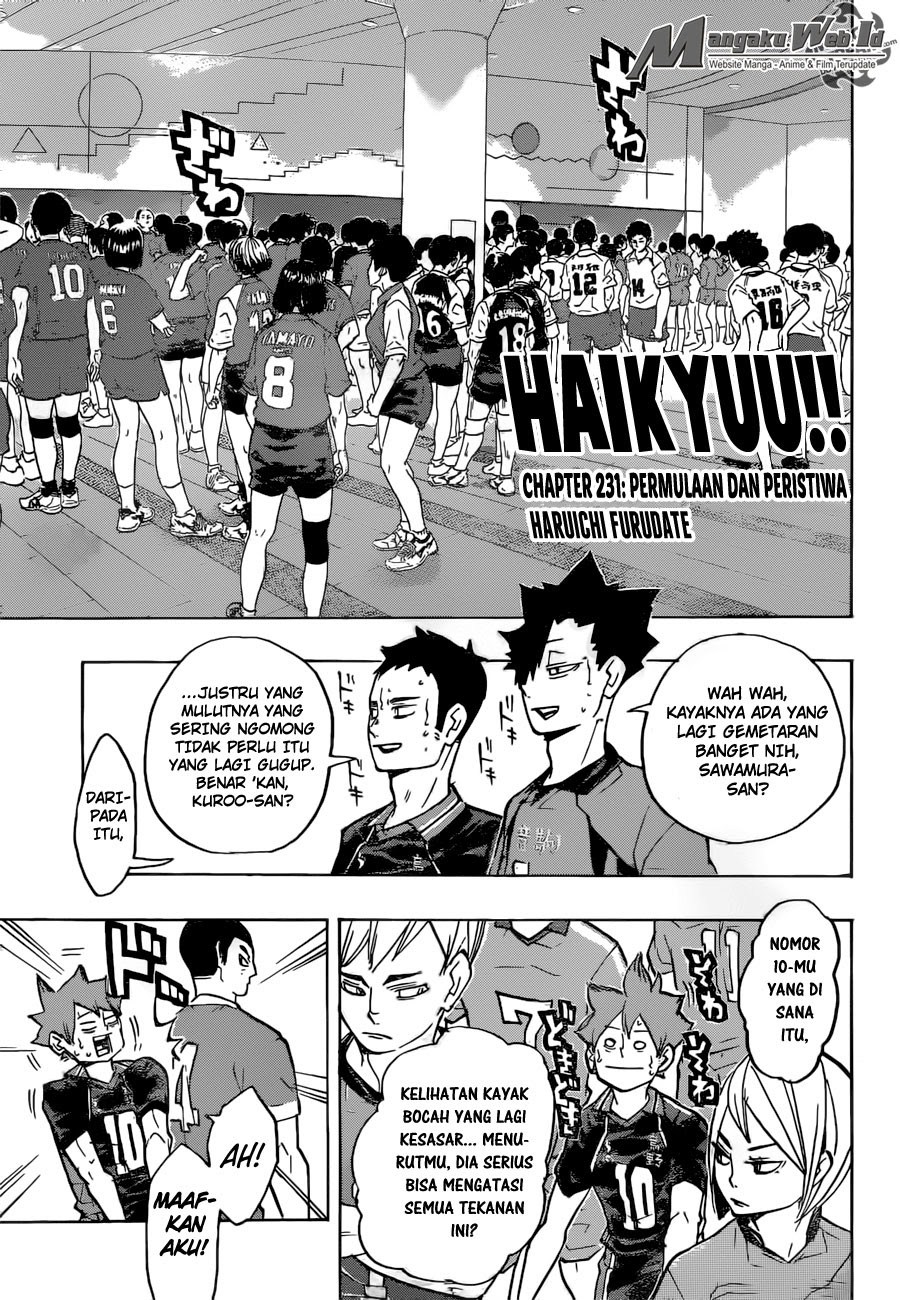 Haikyuu!! Chapter 231 Gambar 2