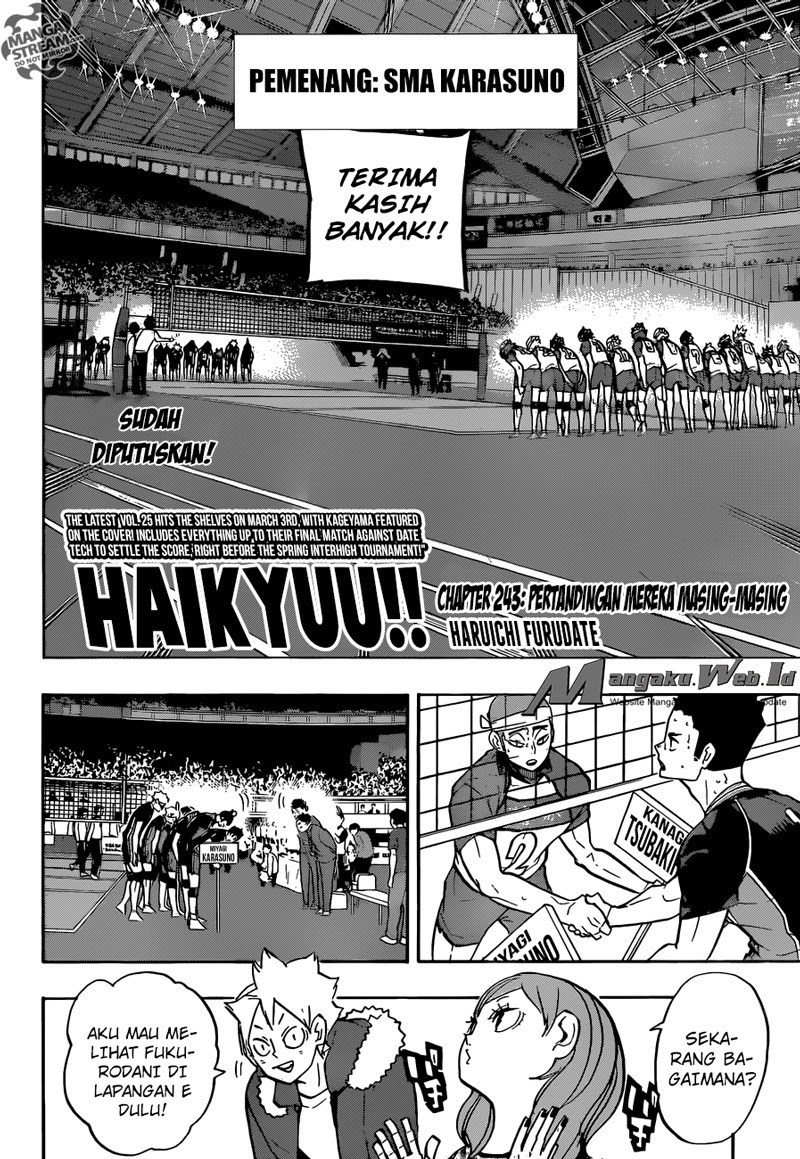 Haikyuu!! Chapter 243 Gambar 2