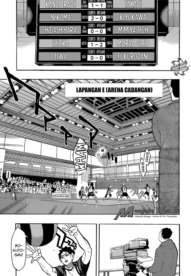 Haikyuu!! Chapter 243 Gambar 17