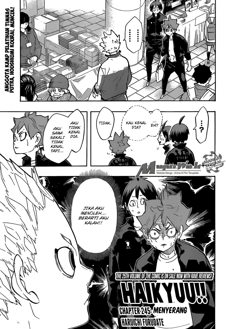 Haikyuu!! Chapter 245 Gambar 2