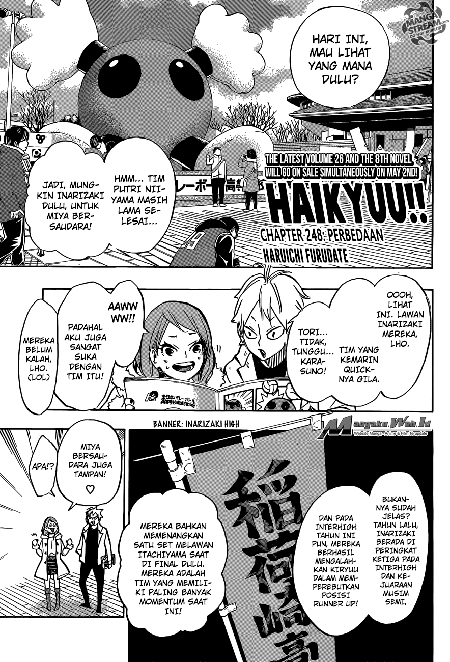 Haikyuu!! Chapter 248 Gambar 2